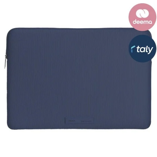 UNIQ Cyprus Ridge Edition Water-Resistant Neoprene Laptop Sleeve For MacBook Neo 13" | Air 13" - Blue